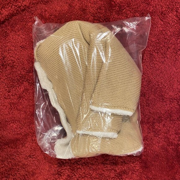 Baby Gap Sherpa Lined Button Sweater - Teddy Bear Ear Hood - 18-24 mos. NWT - Picture 9 of 9